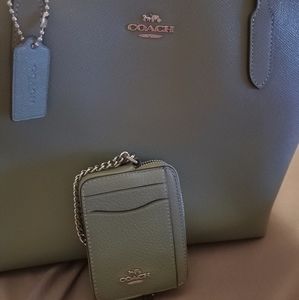Coach Purse/ matching ID wallet